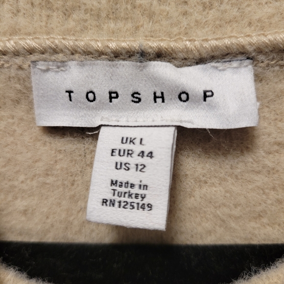 Mock neck sweater fuzzy - Picture 2 of 2